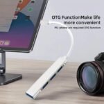 4 Port Multi Splitter Type C Adapter - Image 2