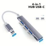 4 Port Multi Splitter Type C Adapter - Image 6