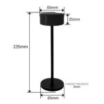 Rechargeable LED Light Iron & Plastic - Image 5