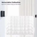 Indoor Outdoor Space Saving Elastic Clothes Line - Image 4