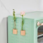 Solid Wood Multi-Functional Decorative Wall-Hanging Vase - Image 5