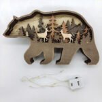 3D Wooden Animal Decor - Image 6