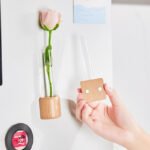 Solid Wood Multi-Functional Decorative Wall-Hanging Vase - Image 3