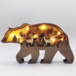 3D Wooden Animal Decor - Image 2