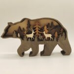 3D Wooden Animal Decor - Image 3