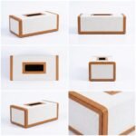 Modern MDF Tissue Box Holder - Design 3 Tropical Monstera - photo 1