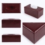 Modern MDF Tissue Box Holder - Design 5 Orange Tropical - photo 2