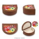 Modern MDF Tissue Box Holder - Design 12 Pink Floral - photo 2